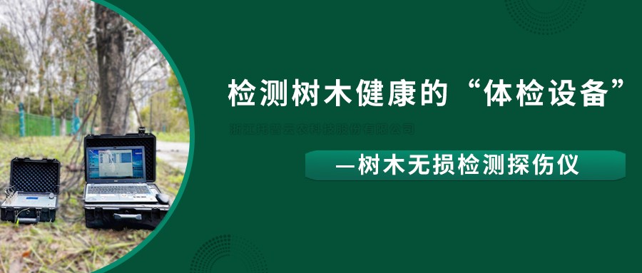 树木无损检测探伤仪精准检测树木健康状况，给出专业治疗方案