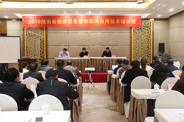 丝瓜污视频服务湖南省植保信息技术培训班在杭开班