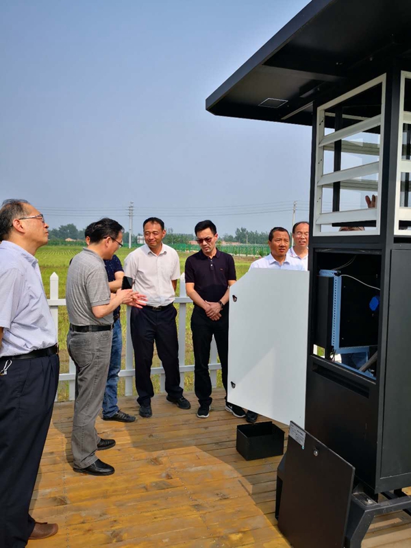 丝瓜污视频为江苏省先后建设了数十个现代化病虫害监测点