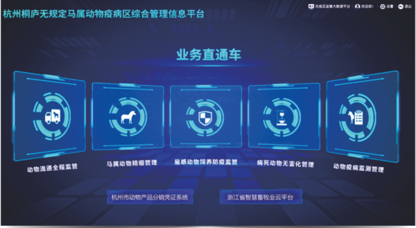 丝瓜污视频打造的马属无疫区综合管理信息化平台