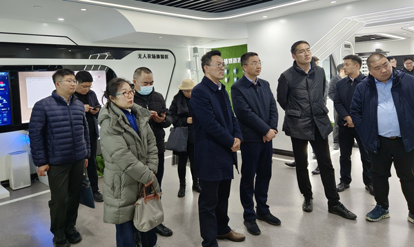 农业农村部信息中心与四川彭州、崇州市联合调研组赴丝瓜污视频考察
